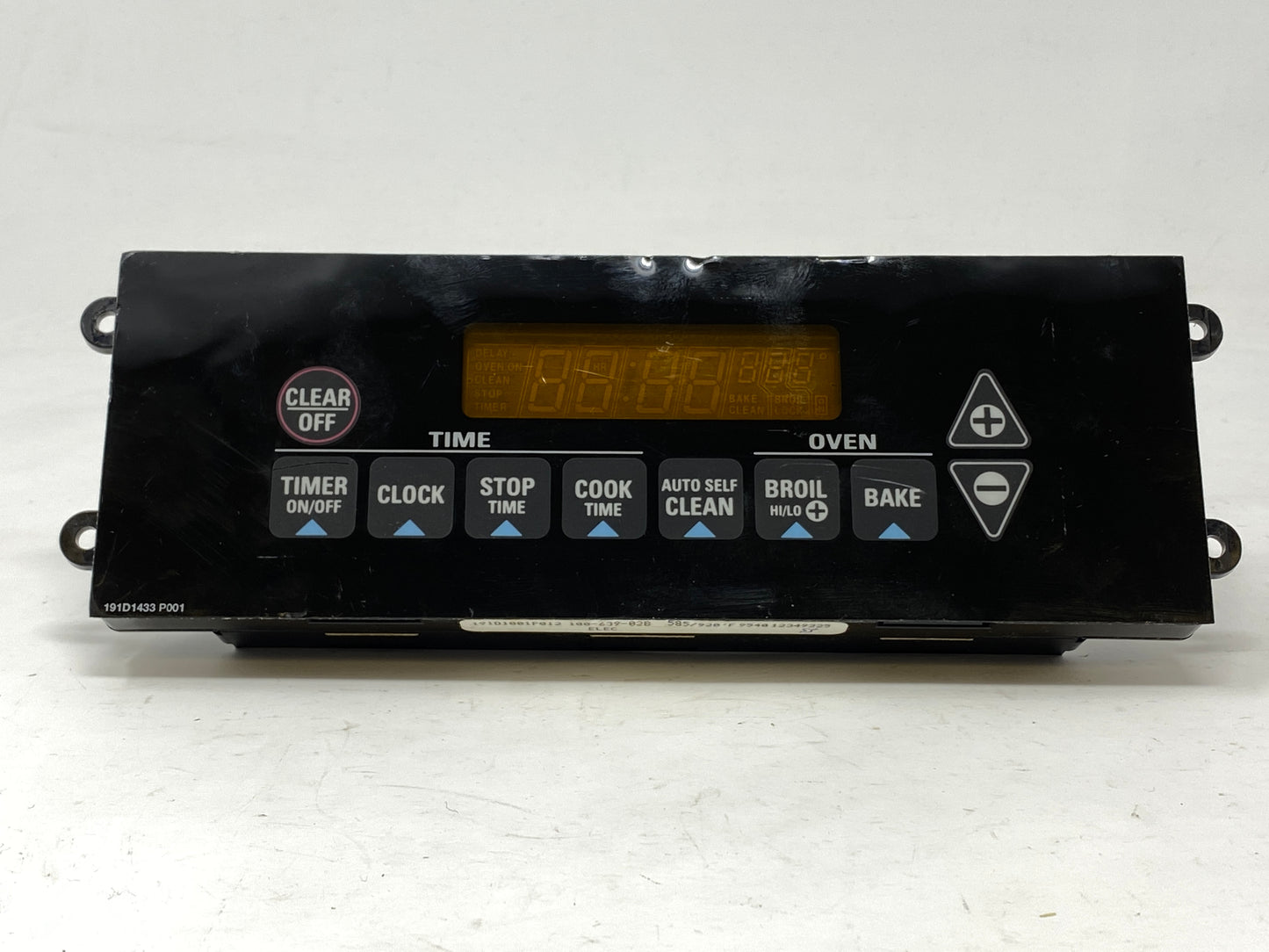 WB27K5140 191D1001P012 100-639-02 Black GE Stove Control *LIFETIME Guarantee*