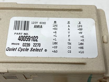 40059101 40059102 R0131010 AAP REFURBISHED Amana Washer Timer LIFETIME Guarantee