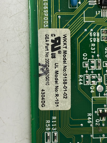 200D4852G010 WR55X10427 AAP REFURBISHED GE Refrigerator Board LIFETIME Guarantee