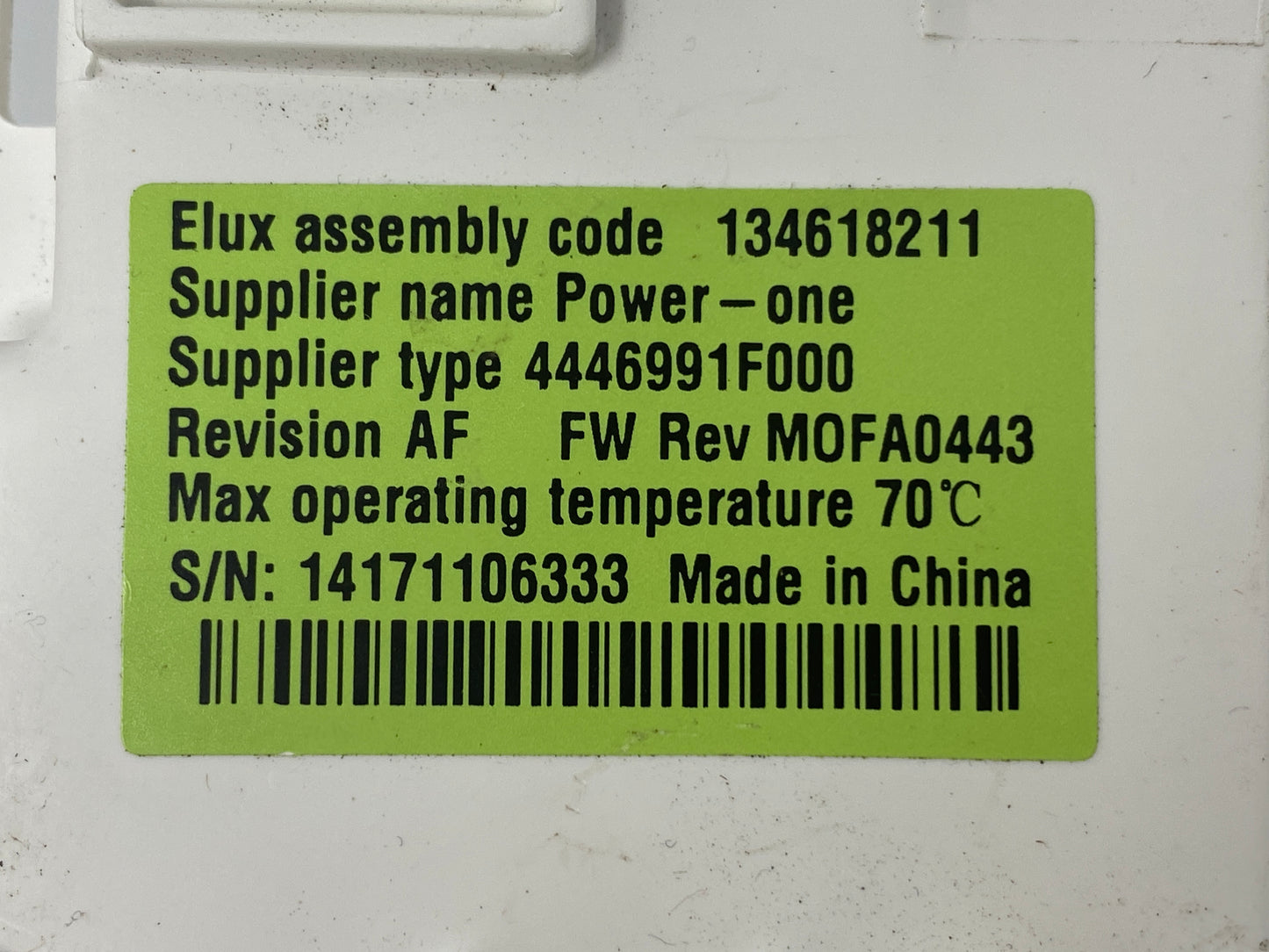 134618211 Frigidaire Washer Control ⚡️2 Year Warranty ⚡️ Fast Shipping ⚡️