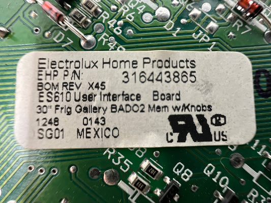 316443865 Frigidaire Stove Range Control Board *1 Year Guaranty* FAST SHIP