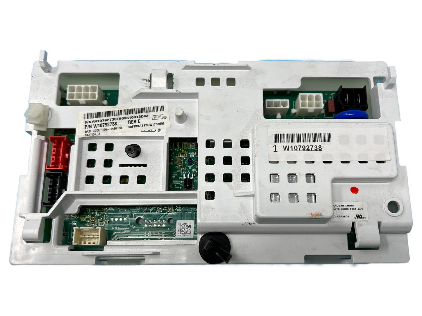 W10792738 AAP REFURBISHED Washer Control Board ⚡️2 Year Warranty⚡️Fast Shipping⚡️