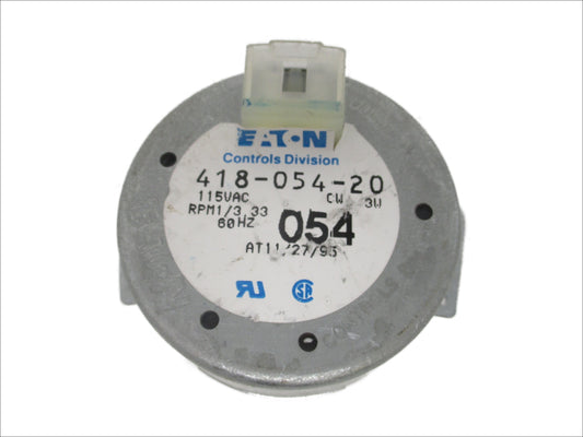 418-054-20 Timer Motor 115 VAC RPM 1/3.33 60 Hz 3W 10 Teeth CW Clockwise