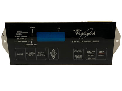 8522474  Whirlpool Black Stove Control⚡2 Year Warranty ⚡ Fast Shipping⚡