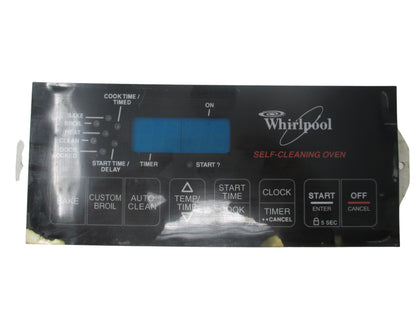 8053160  Whirlpool Black Stove Control ⚡2 Year Warranty ⚡ Fast Shipping⚡