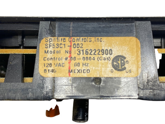 316222900  Black Frigidaire Stove Control ⚡2 Year Warranty ⚡ Fast Shipping⚡