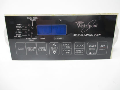 8522474  Whirlpool Black Stove Control⚡2 Year Warranty ⚡ Fast Shipping⚡