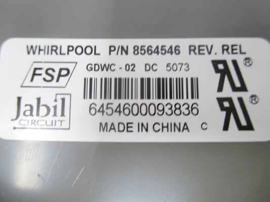 8564546 Whirlpool Dishwasher Control *LIFETIME Guarantee* 2-3 Day Delivery
