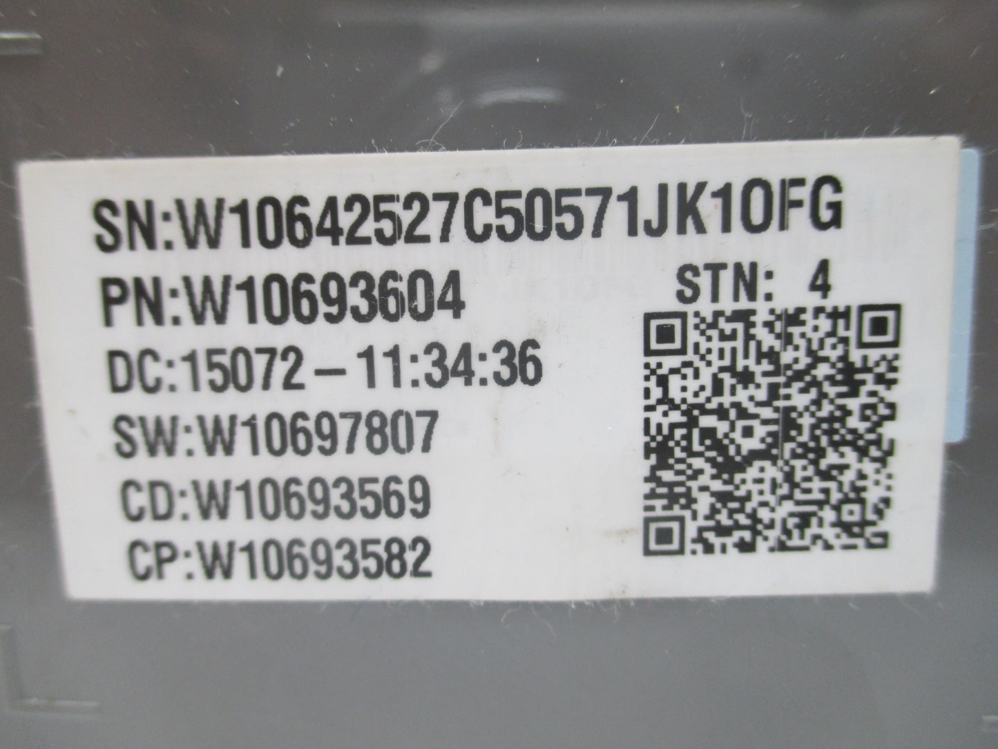 W10693604 Whirlpool Washer Control ⚡️2 Year Warranty⚡️Fast Shipping⚡️