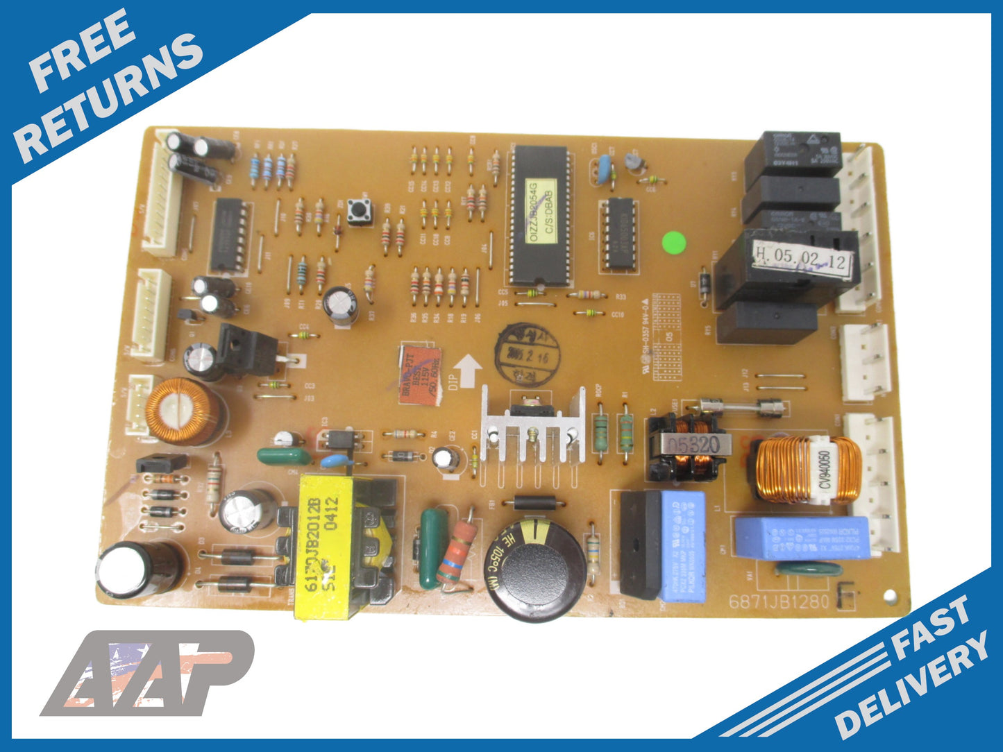 6871JB1280F LG Refrigerator Control Board *1 Year Guaranty* FAST SHIP