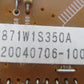 6871W1S349J 6871W1S350A LG Microwave Control Board *1 Year Guarantee*