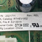 2321711 Whirlpool Maytag Refrigerator Control *1 Year Guarantee*