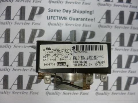 3406708 AAP REFURBISHED Whirlpool Dryer Timer LIFETIME Guarantee Fast Ship