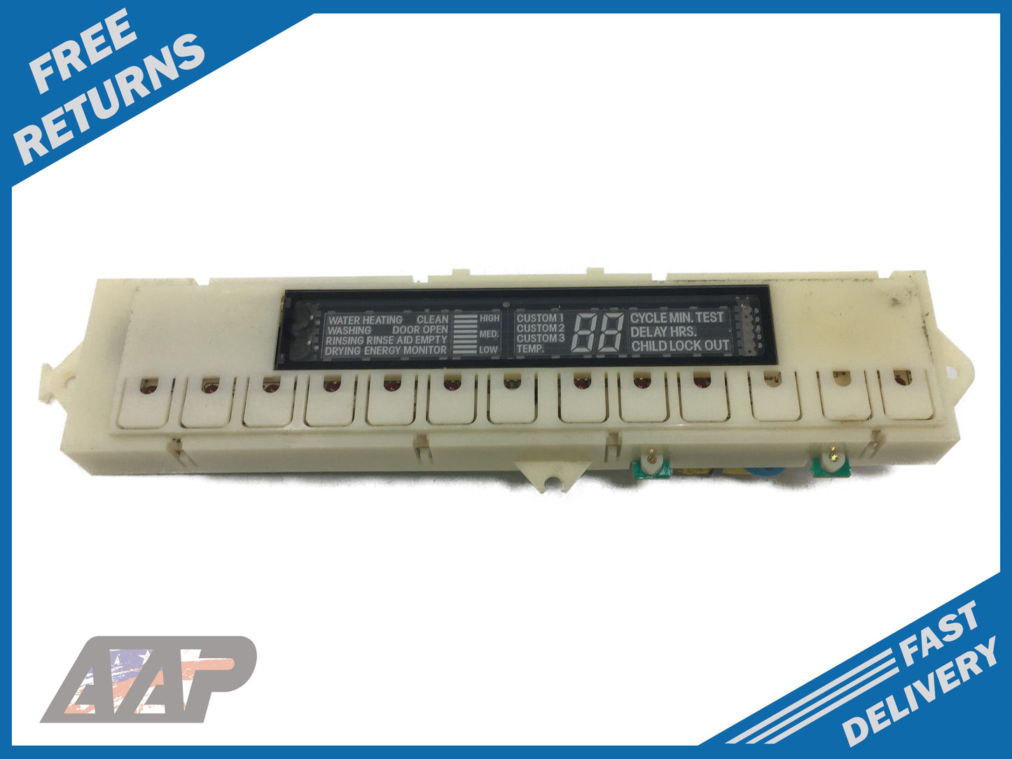 9742673 Whirlpool Dishwasher Control Board *1 Year Guaranty* FAST SHIP