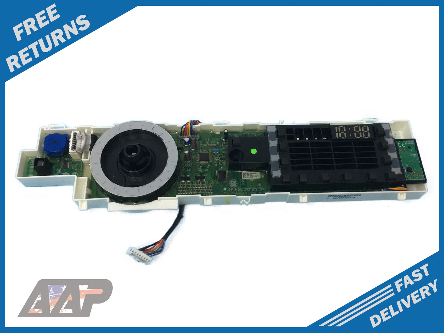 EBR85755504 LG Washer User Interface Board *1 Year Guaranty* FAST SHIP