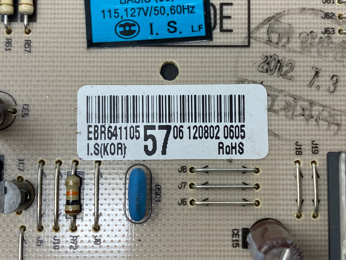 EBR64110557 LG Refrigerator Control Board ⚡2 Year Warranty ⚡ Fast Shipping⚡