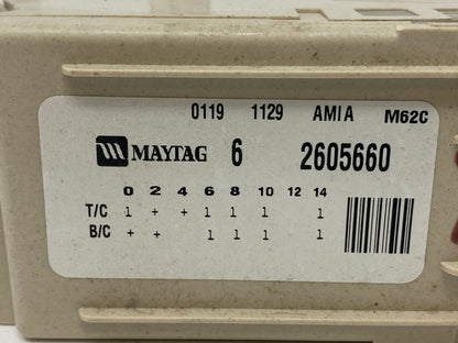 6 2605660 NT 22003371 AAP REFURBISHED Maytag Washer Timer LIFETIME Guarantee