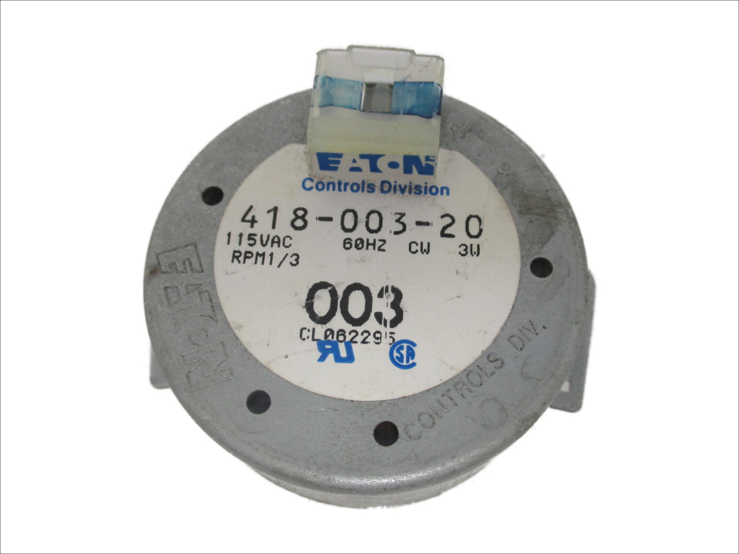 418-003-20 Timer Motor 115VAC RPM 1/3 CW