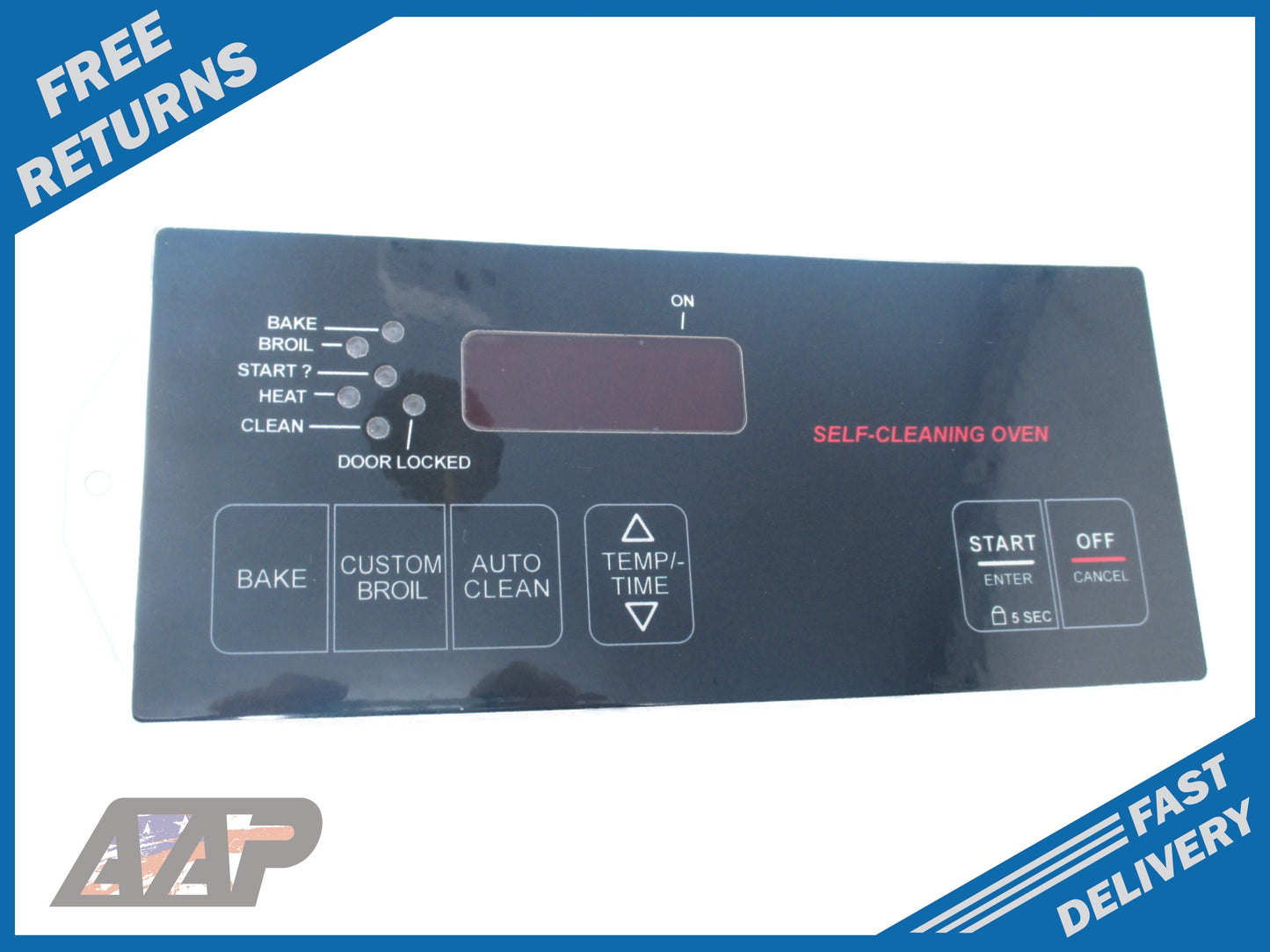 8053136 AAP REFURBISHED Black Stove Range Control *LIFETIME Guarantee* FAST SHIP