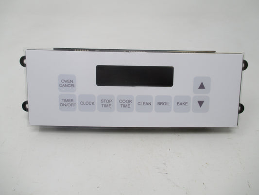 WB27K5140 191D1001P012 White GE Stove Control *LIFETIME Guarantee* New Face