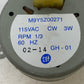 M9Y5Z00271 GE Timer Motor 115VAC CW 3W 1/3RPM 60HZ