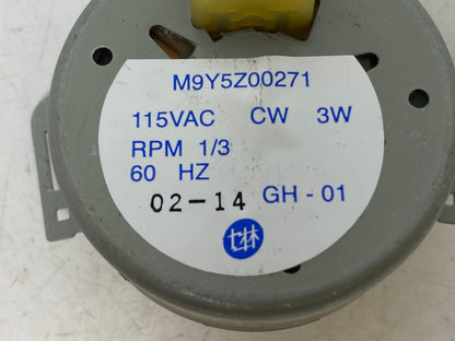 M9Y5Z00271 GE Timer Motor 115VAC CW 3W 1/3RPM 60HZ