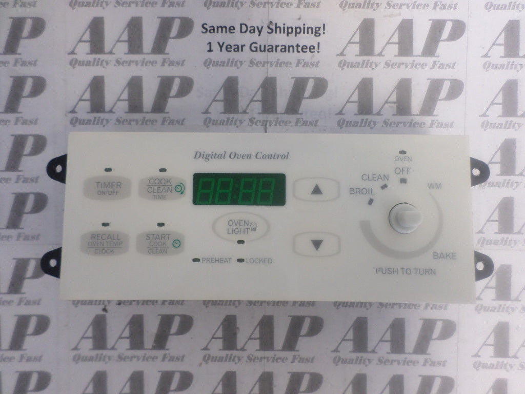 31-32088601-0 77001229 AAP REFURBISHED White Stove Control LIFETIME Guarantee