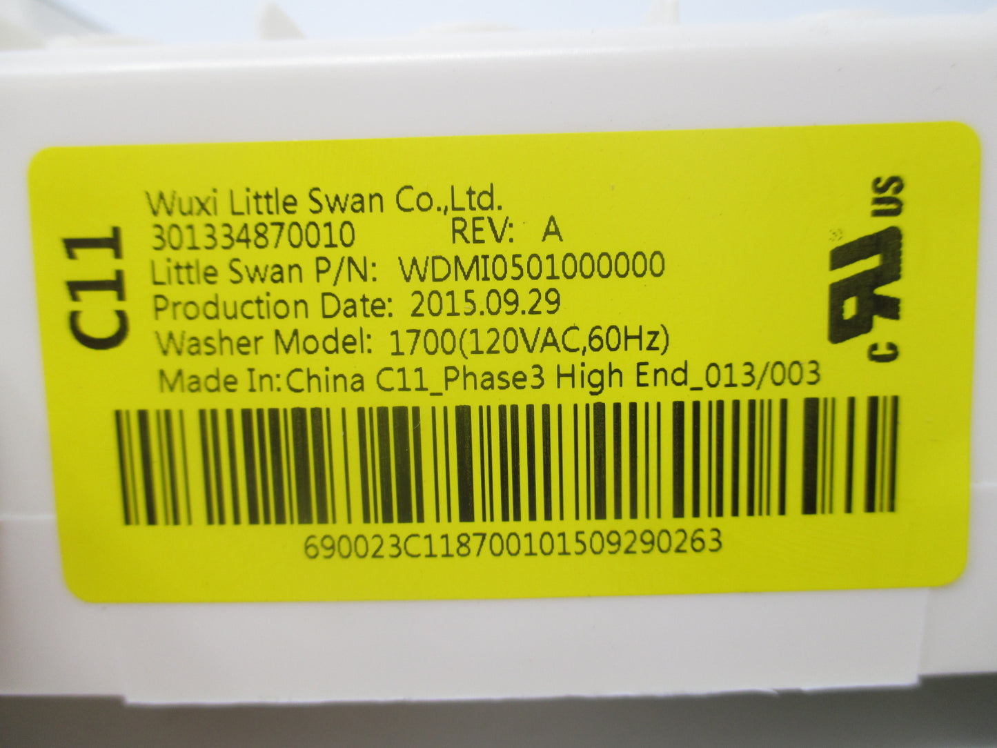 301334870010 WDMI0501000000 Washer Control ⚡2 Year Warranty ⚡ Fast Shipping⚡