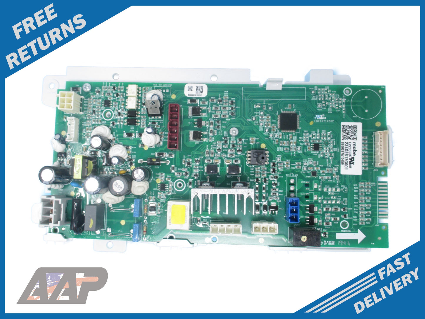 234D2617G001 WH16X27251 GE Laundry Control Board *1 Year Guaranty* FAST SHIP