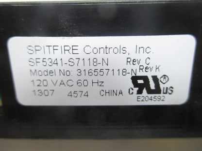 316557118 Black Frigidaire Stove Range Control ⚡2 Year Warranty ⚡ Fast Shipping⚡