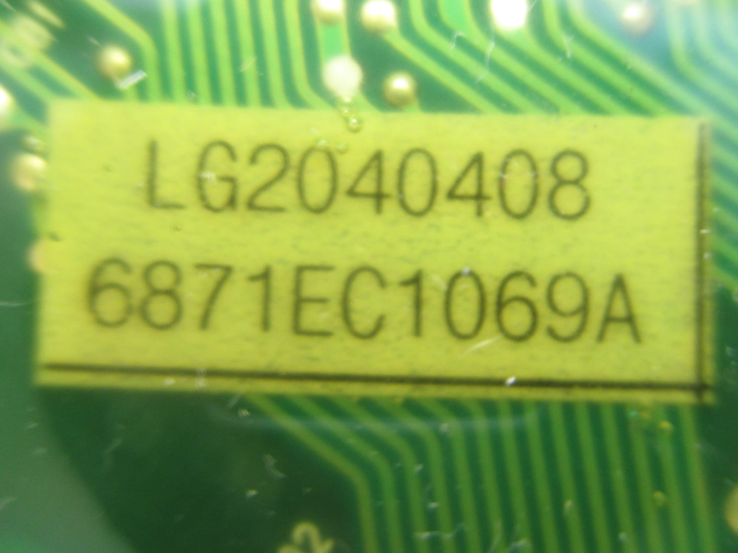 6871EC1069A LG Washer Touch Control Board *⚡2 Year Warranty ⚡ Fast Shipping⚡