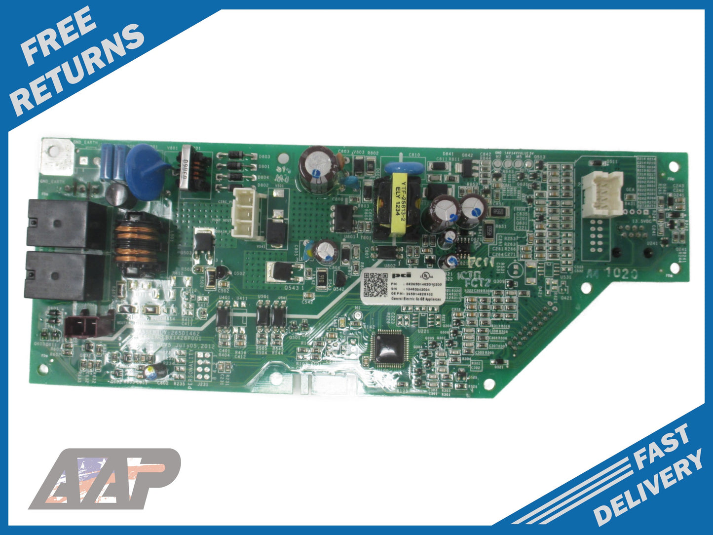 265D1462G102 GE Dishwasher Control Board ⚡2 Year Warranty ⚡ Fast Shipping⚡