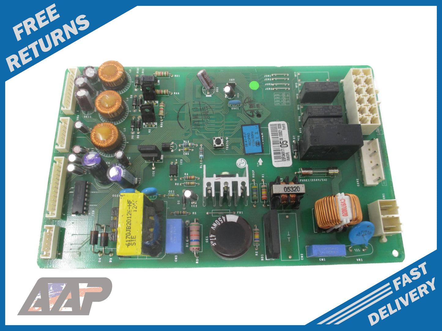 EBR34917105 LG Refrigerator Control Board *1 Year Guaranty* FAST SHIP