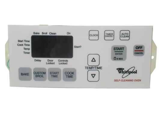 8524318  Whirlpool White Stove Control ⚡2 Year Warranty ⚡ Fast Shipping⚡