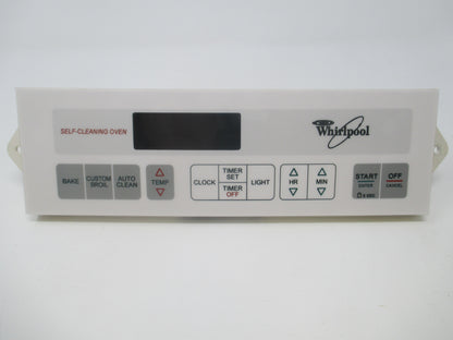 8053735  White Whirlpool Stove Control⚡2 Year Warranty ⚡ Fast Shipping⚡