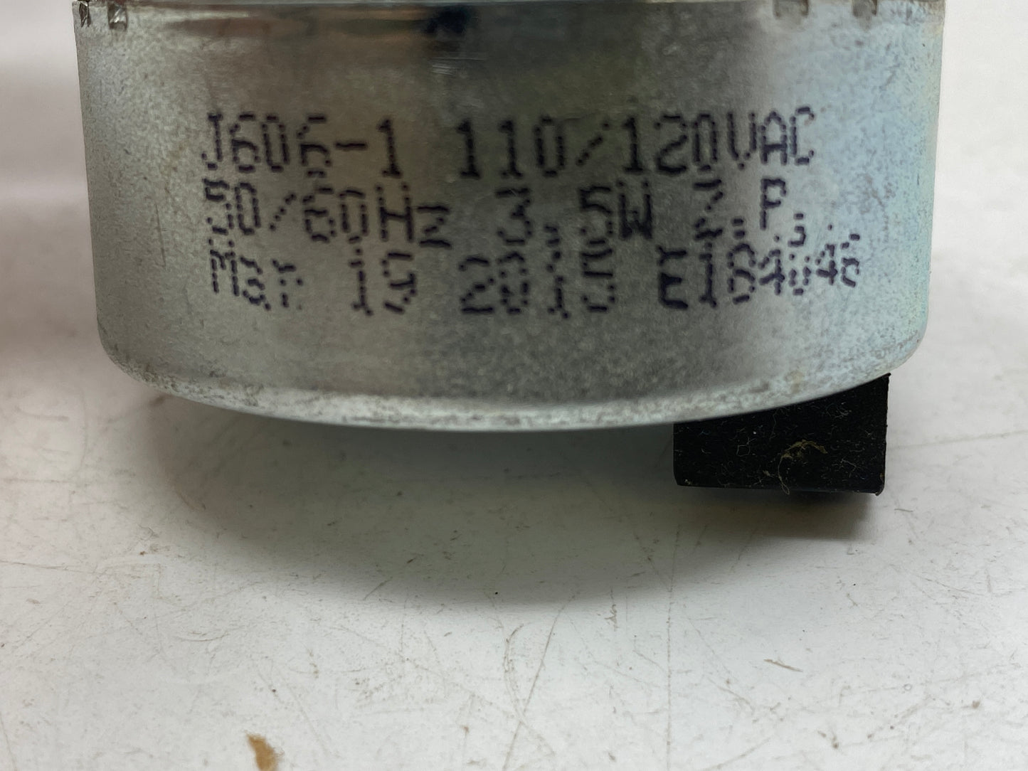 J606-1 E184046 GE Washer Timer Motor 110-120VAC 50/60HZ 3.5W