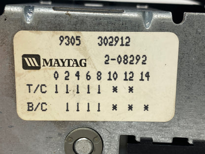 2-08292 208292 AAP REFURBISHED Maytag Washer Timer LIFETIME Guarantee Fast Ship