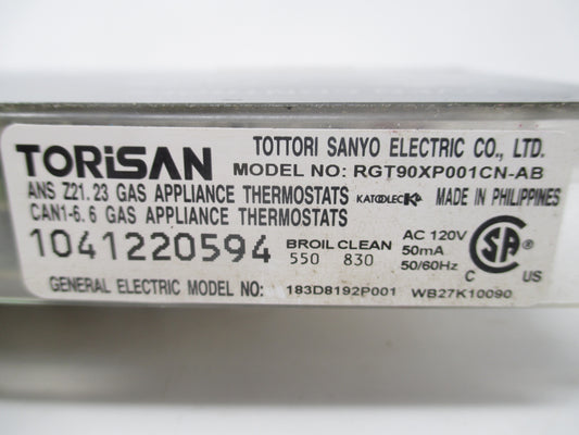 183D8192P001 WB27K10090 REFURBISHED GE Stove Control LIFETIME Guarantee FastShip