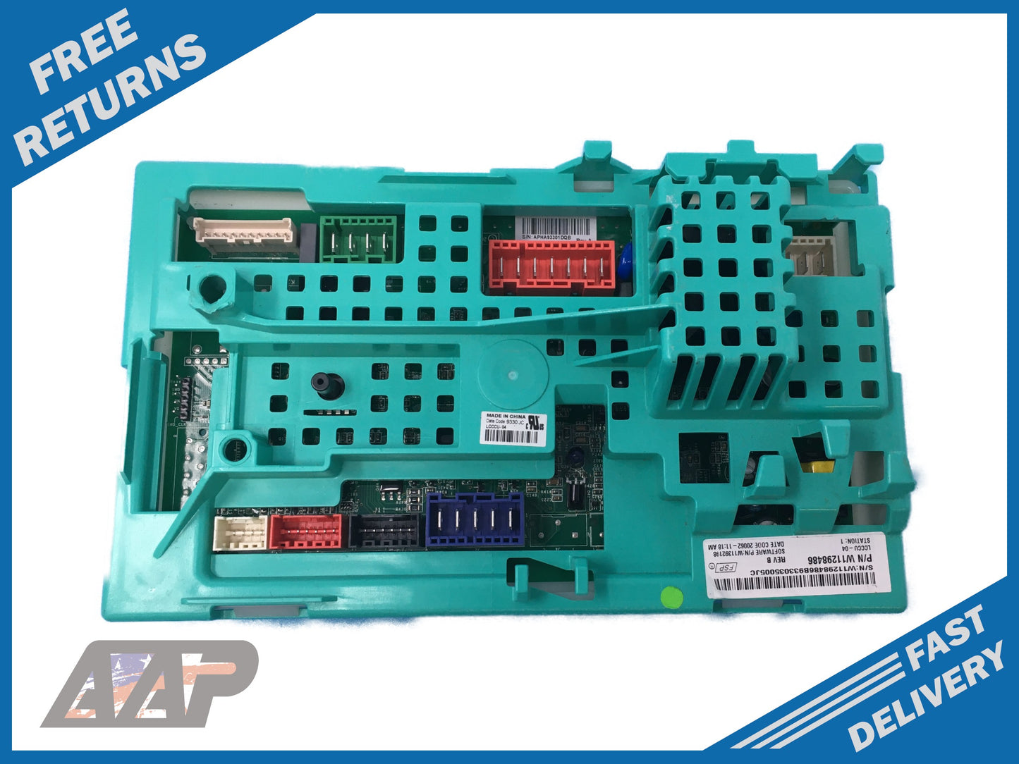 W11298486 AAP REFURBISHED Washer Control Board *LIFETIME Guarantee* FAST SHIP