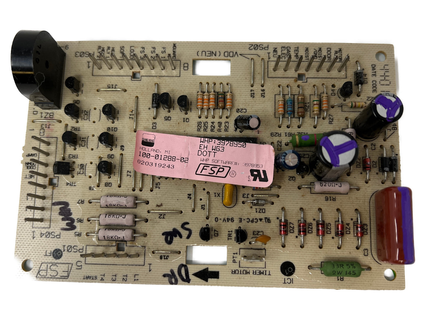 3978950 Whirlpool Dryer Control Board *1 Year Guaranty* FAST SHIP