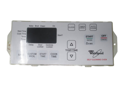 9760307 White Whirlpool Stove Control ⚡2 Year Warranty ⚡ Fast Shipping⚡