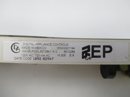 8273841 Whirlpool White Stove Range Control Board ⚡2 Year Warranty ⚡ Fast Shipping⚡