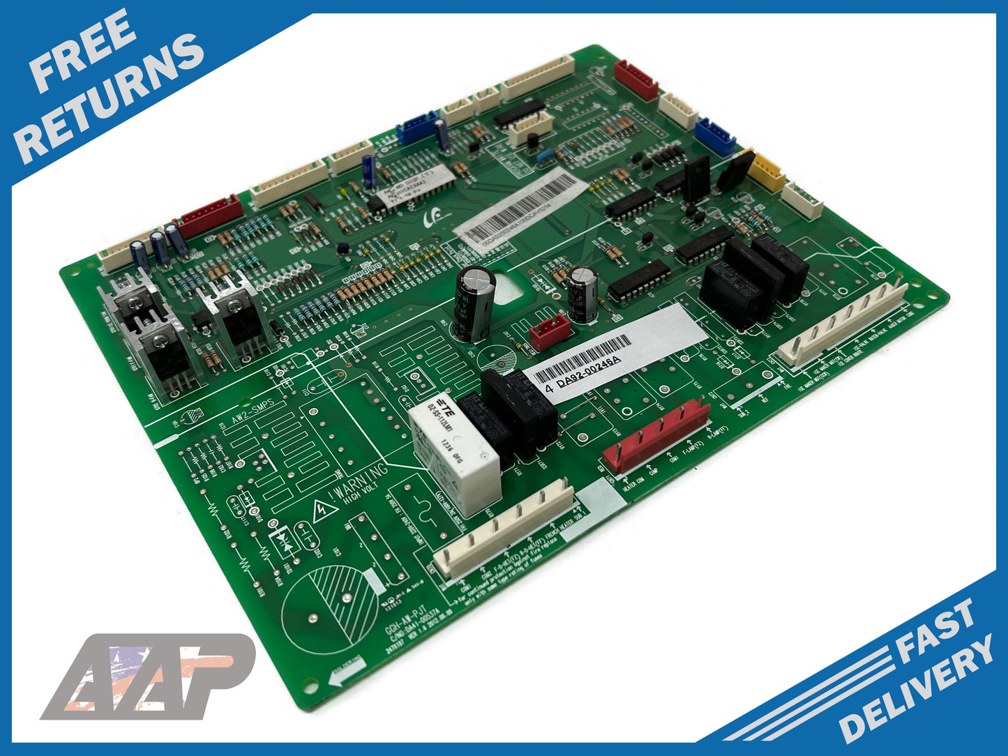 DA92-00246A Samsung Refrigerator Control Board⚡️2 Year Warranty ⚡️ Fast Shipping ⚡️