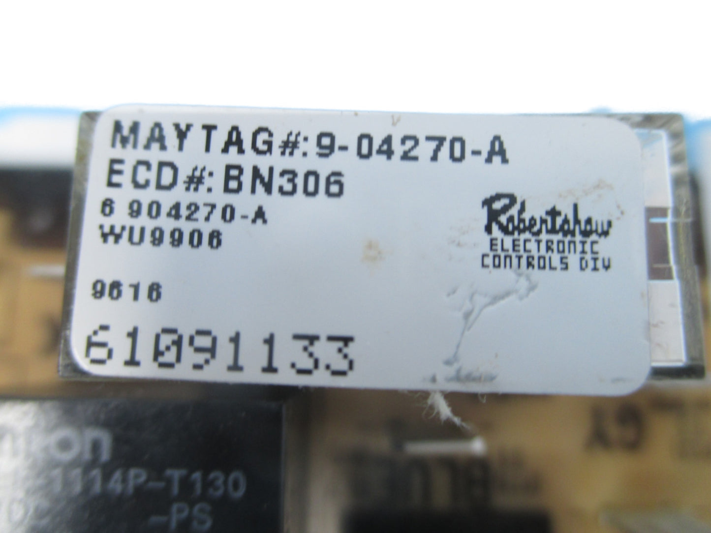 9-04270-A 6 904270 Maytag Washer Control *1 Year Guaranty* SAME DAY SHIP