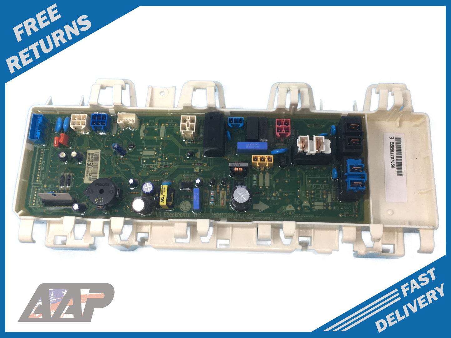 EBR62707650 LG Dryer Control Board ⚡2 Year Warranty ⚡ Fast Shipping⚡