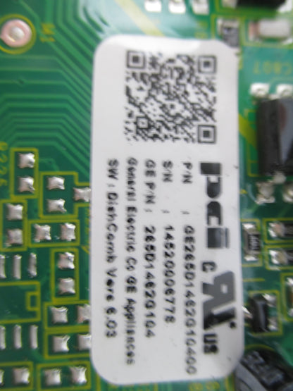 265D1462G104 GE Dishwasher Control Board ⚡2 Year Warranty ⚡ Fast Shipping⚡