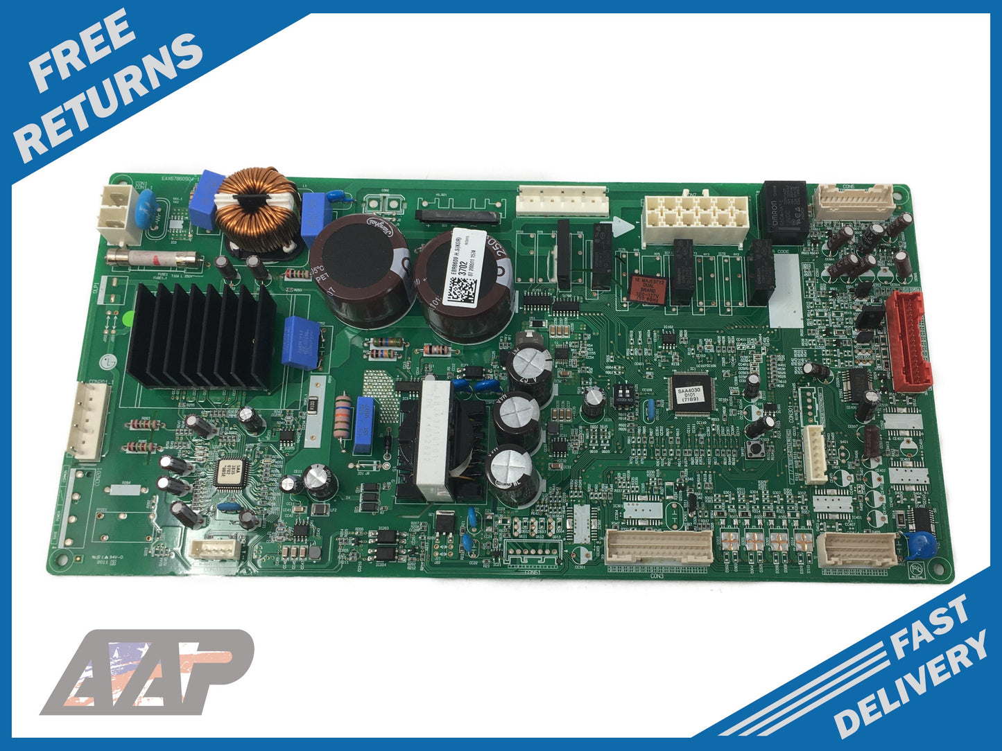 EBR86093702 LG Refrigerator Control Board *1 Year Guaranty* FAST SHIP