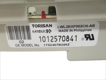 175D4078G002 WH12X10187 GE Washer Control *1 Year Guarantee* SAME DAY SHIP