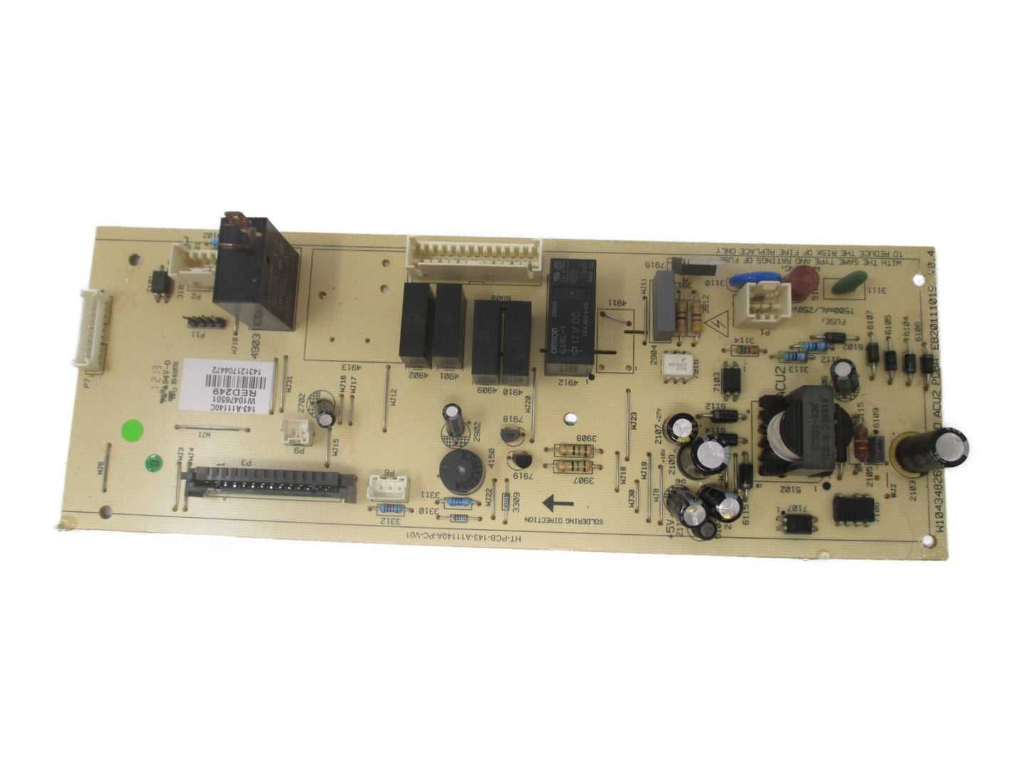 W10476501 Whirlpool Microwave Control Board *1 Year Guaranty* SAME DAY SHIP