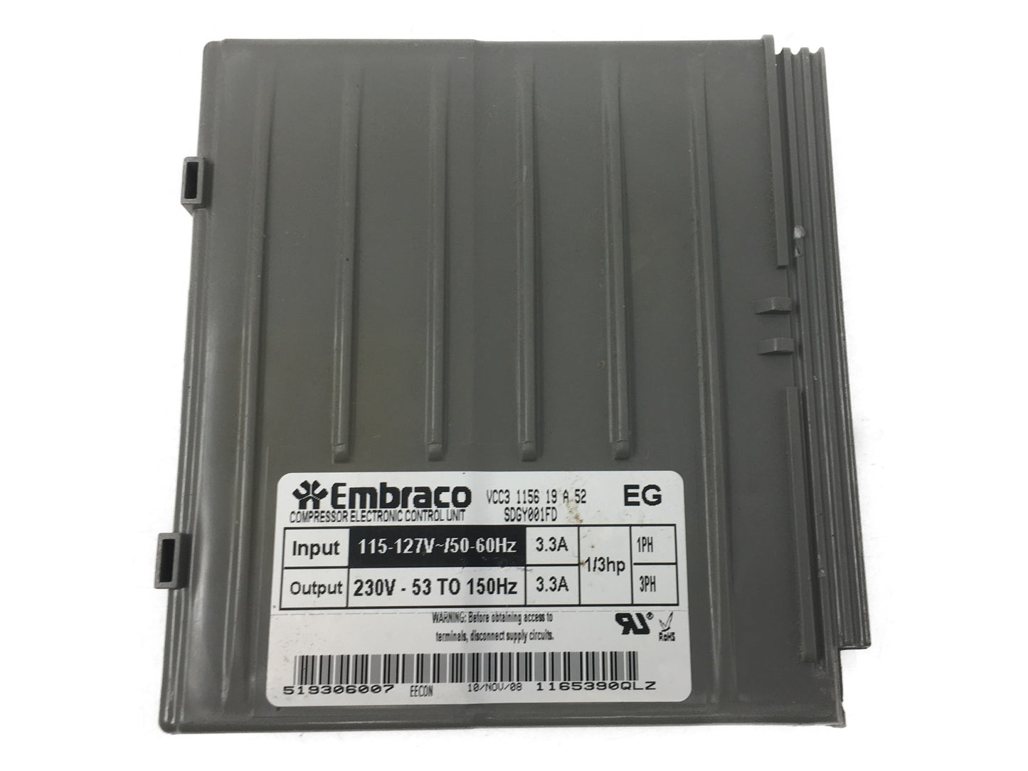 519306007 Embraco Refrigerator Inverter Control⚡2 Year Warranty ⚡ Fast Shipping⚡